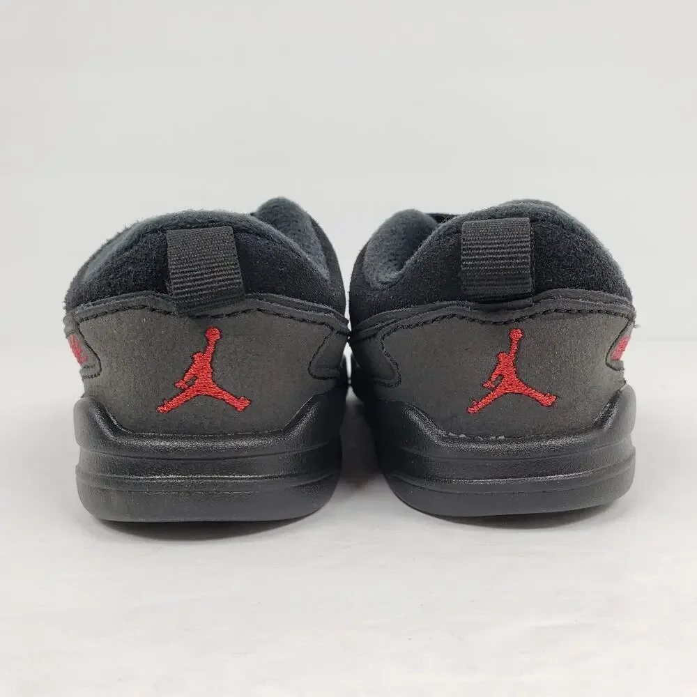 Nike Air Jordan Flight Court Toddler Boys Size 10c Black Varsity Red Shoes